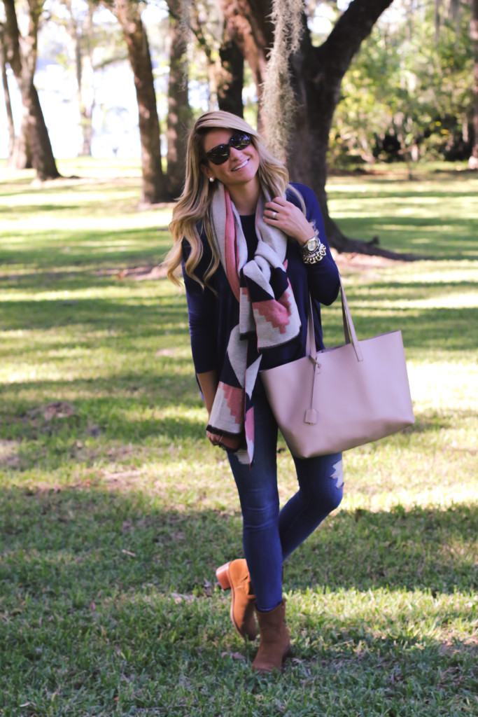 Chicwish Scarf with Dolce Vita Boots and Piko Tunic_-11
