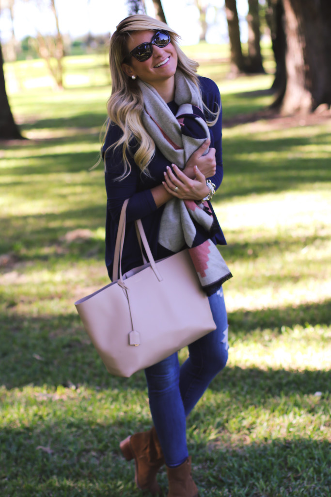 Chicwish Scarf with Dolce Vita Boots and Piko Tunic_-2