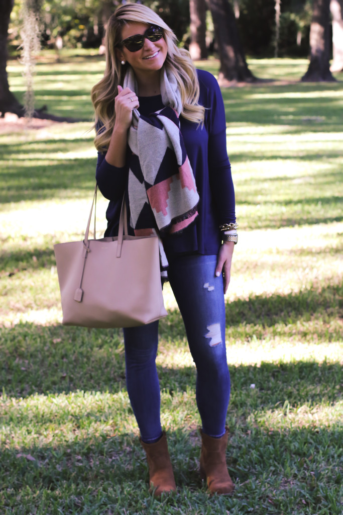 Chicwish Scarf with Dolce Vita Boots and Piko Tunic_-9