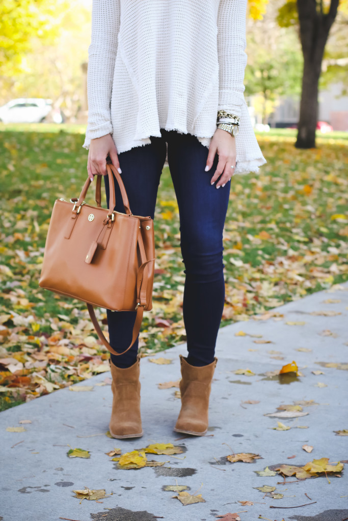 Free People Swing Sweater with Nordstrom Jeans Tory Burch Robinson Handbag and Dolce Vita Booties-15