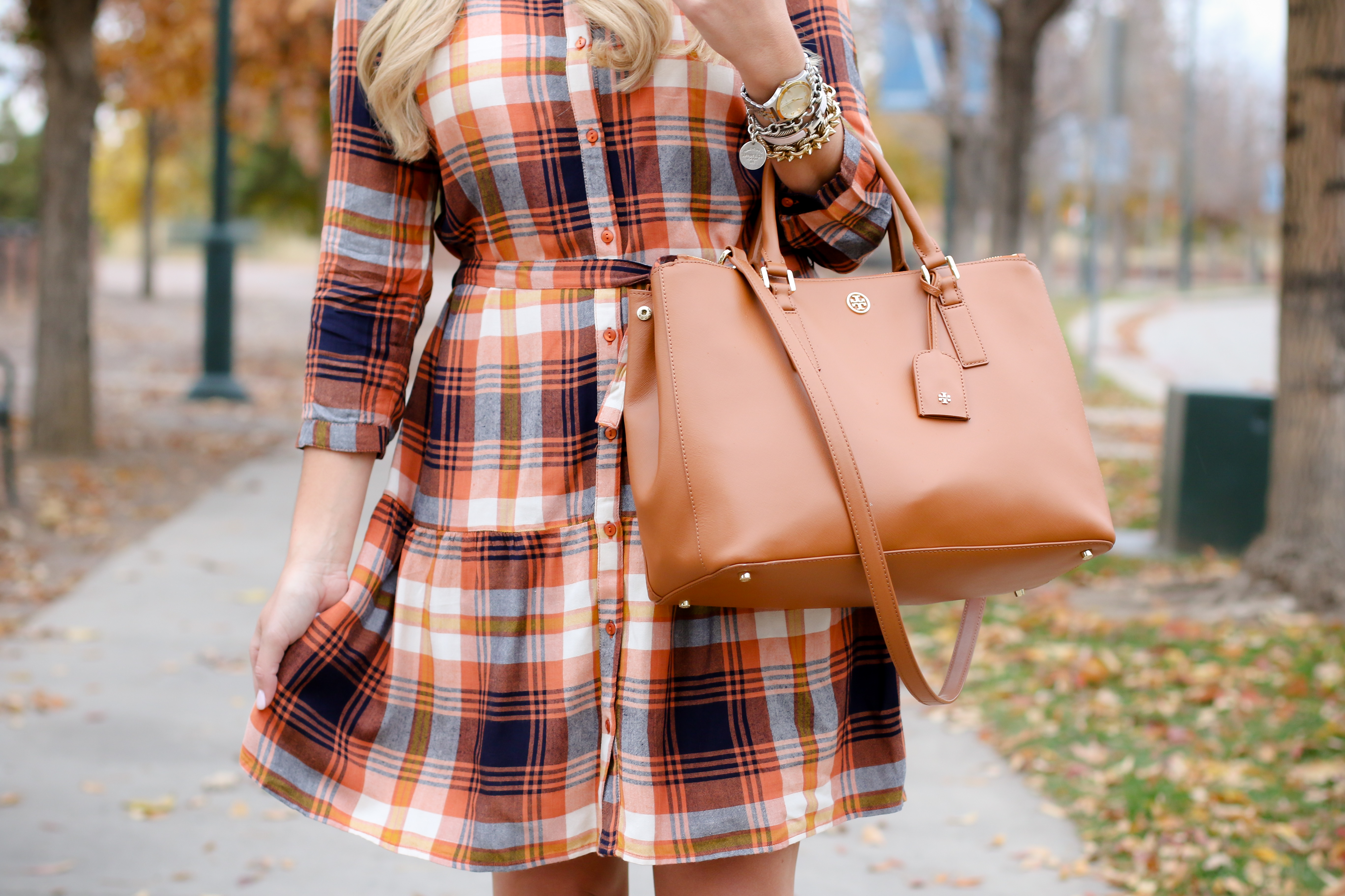 plaid thanksgiving outfit