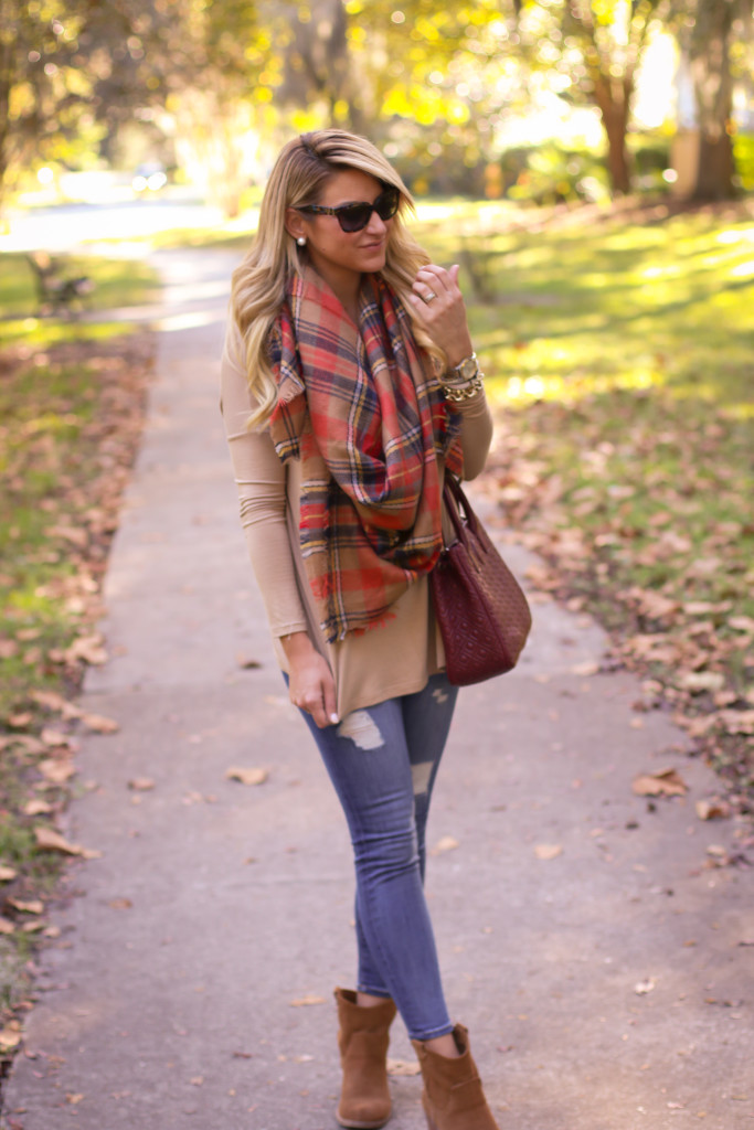 Outfit | Thanksgiving Fall Plaid - SHOP DANDY | A florida based style ...